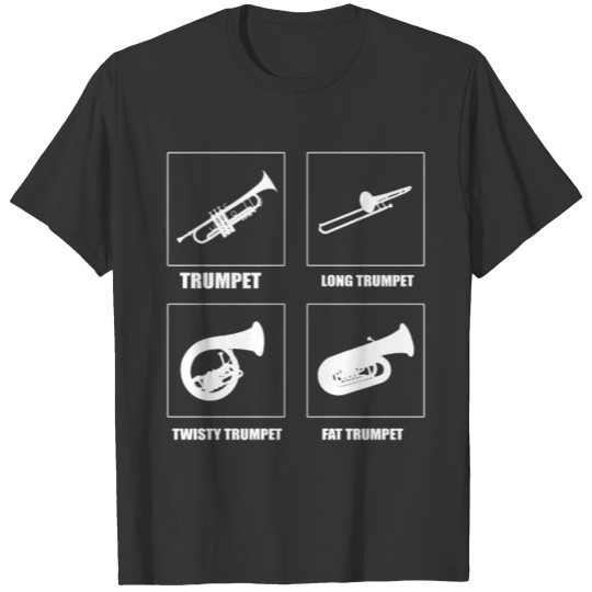 Funny Trumpet Band Member T Shirts