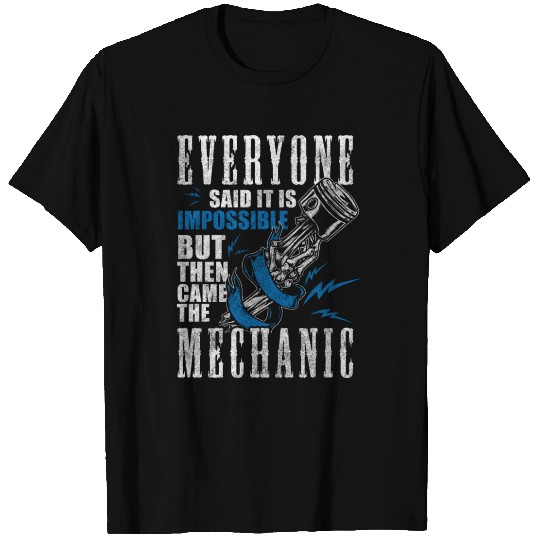Mechanic Mechatronics Engineer Hobbyist T Shirts