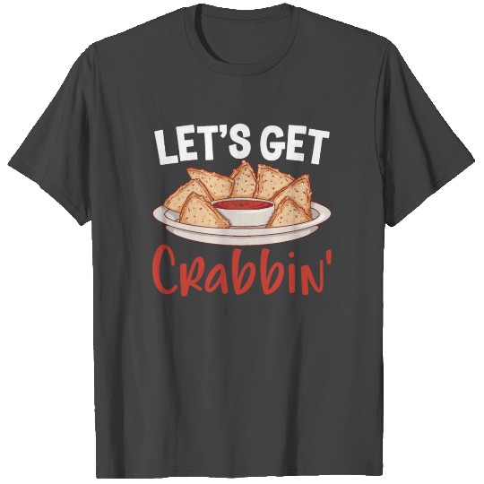 Funny Crab Rangoon Chinese Food T Shirts