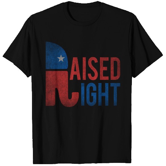 Raised Right Republican T Shirts