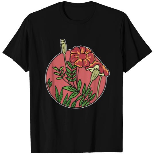 Mexican Marigold Nature Lover Gift T Shirts