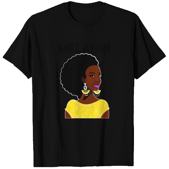 Melanin Beauty. T Shirts