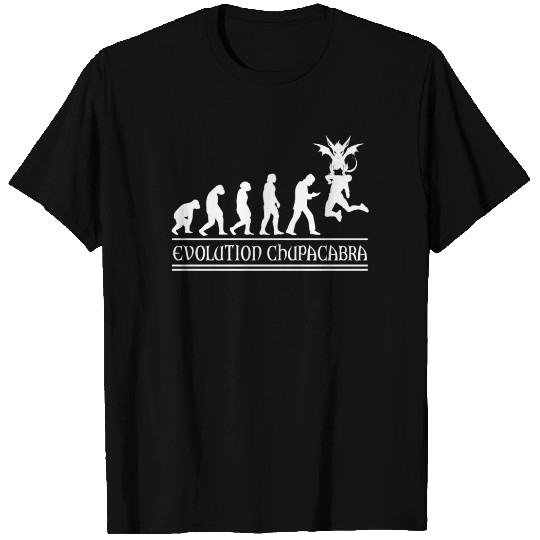 Cryptozoologists Chupacabra-cryptid Evolution T Shirts