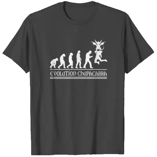 Cryptozoologists Chupacabra-cryptid Evolution T Shirts