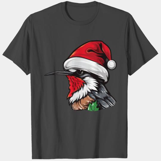 Hummingbird Bird Christmas Animal T Shirts