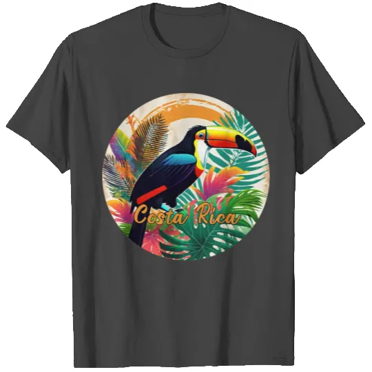 Costa Rica Rain Forest Toucan T Shirts
