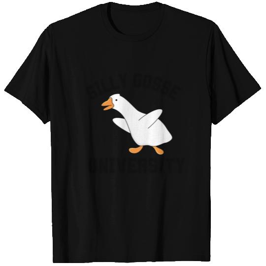 SILLY GOOSE university T Shirts
