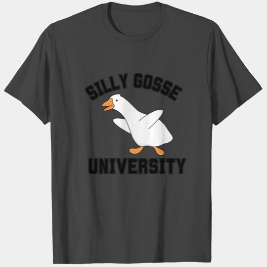 SILLY GOOSE university T Shirts
