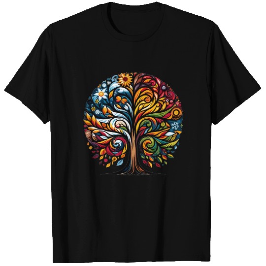 The tree of four seasons T Shirts