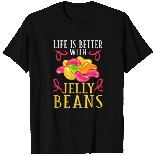 Jelly Bean Candy Beans Vegan Flavors T Shirts