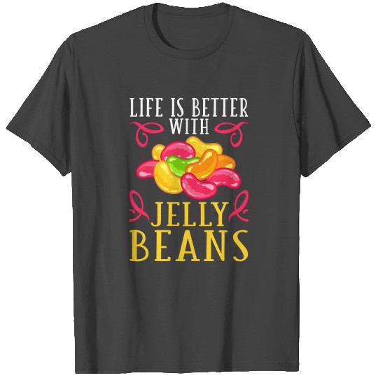 Jelly Bean Candy Beans Vegan Flavors T Shirts
