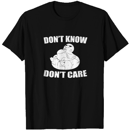 Duck Goose Geese Funny Dont Know Dont Care T Shirts