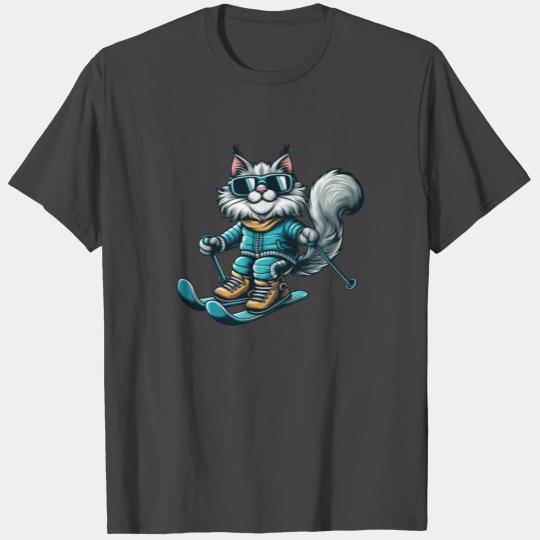 Maine Cat Skiing - Winter Wonderland T Shirts