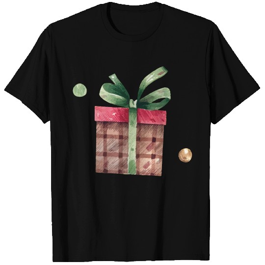 Merry christmas gift box T Shirts