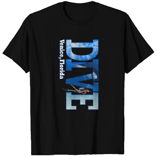 Scuba Dive Vee Diving Snorkeling T Shirts