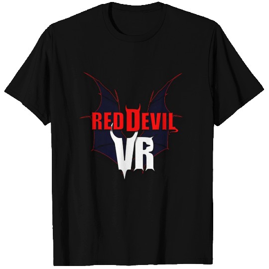 Red Devil VR Logo Bat Wings T Shirts