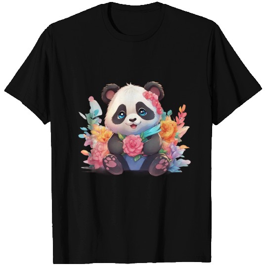 Bamboo Bliss Baby Panda T Shirts