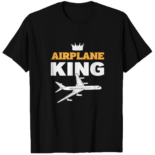 Airplane King Soldiers Or Armed Forces Gift T Shirts