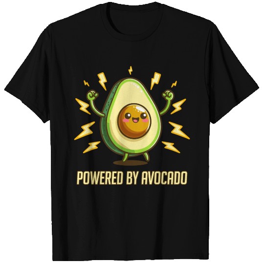 Powered By Avocado T Shirts