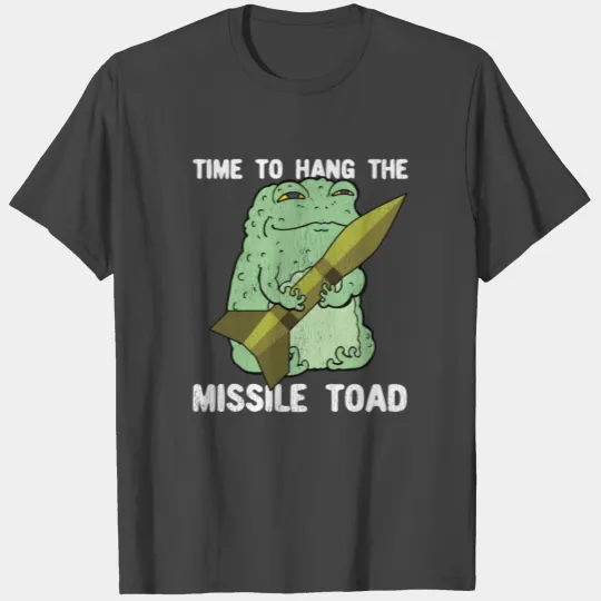 Pun Festive Mistletoe Frog Toad Distressed T Shirts