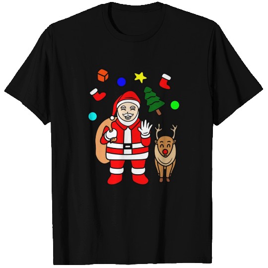 Christmas santa boy T Shirts