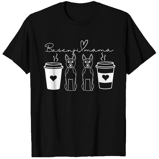 Basenji Mama Dog Lover Basenji Owner Basenji Mom T Shirts