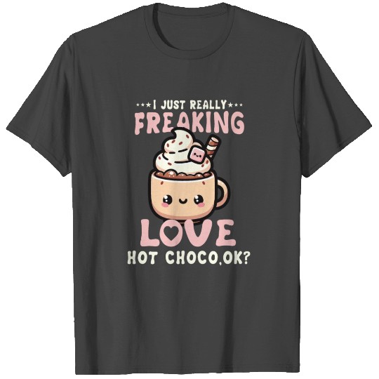 Warm Kawaii Hot Chocolate Lover Delight Perfect T Shirts