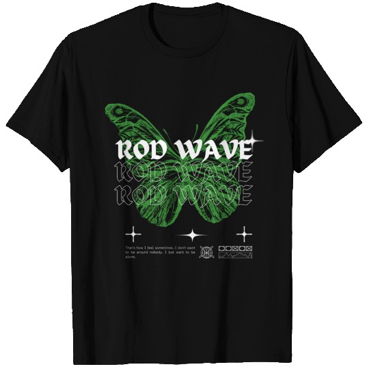 Rod Wave Butterfly T Shirts