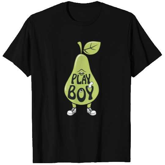 Playboy Orange and Pears Funny T Shirts