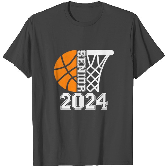 Graduate Senior Class Of 2024 Baetball Player Grad T Shirts