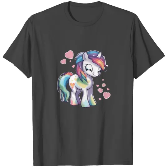 Valentine Pony T Shirts