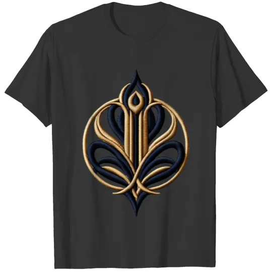 Noble Fleur Embroidered Essence T Shirts