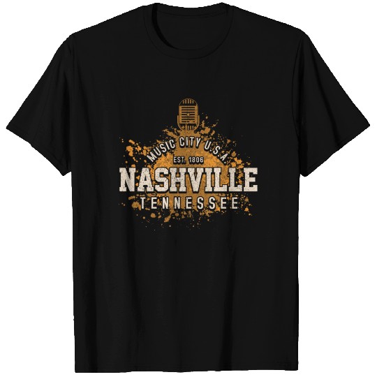 Nashville Tennessee Country Music City T Shirts