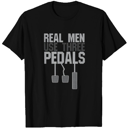 Car Guy Hub Real Use Three Pedals T Shirts