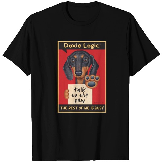 Dachshund Logic T Shirts