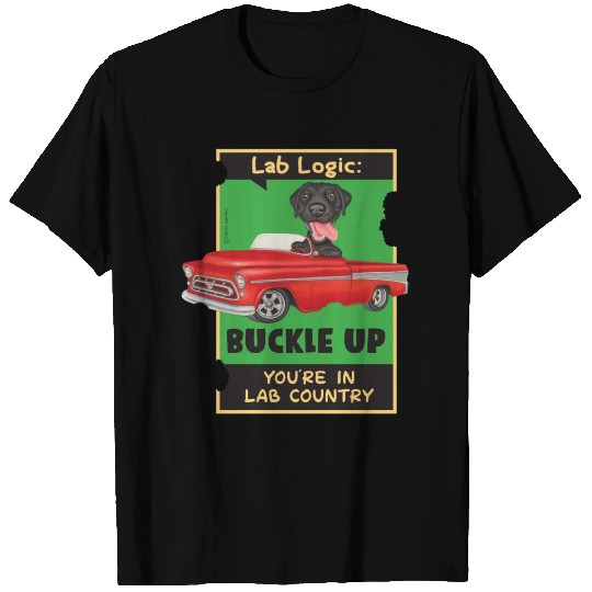 Black Lab Logic T Shirts