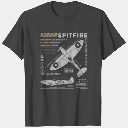 Supermarine Spitfire T Shirts