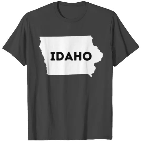 Iowa Idaho Idawa Where Are You From? Funny Geo T Shirts