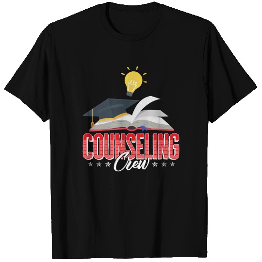 School Counselor T Shirts, Counseling Crew T Shirts,