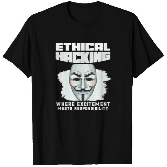 Ethical Hacking Analyst Ethical Cyber Security T Shirts