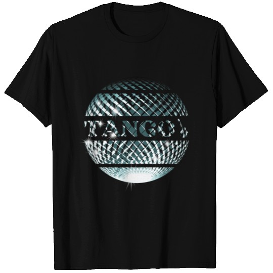 Tango dance silver disco ball T Shirts