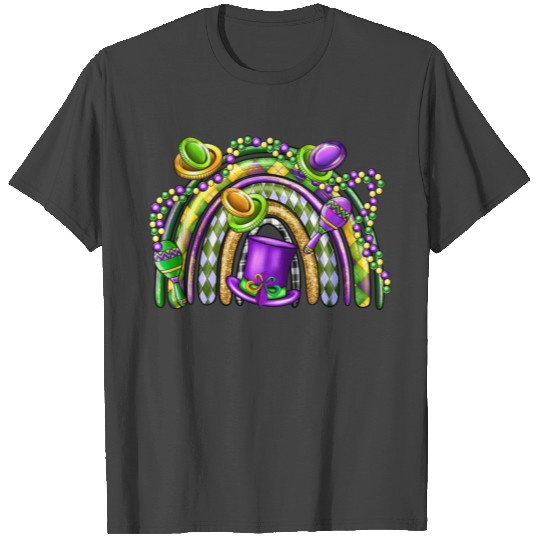 Mardi Gras Rainbow T Shirts