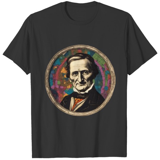 Carl Friedrich Gauss Vintage Colorful Artwork T Shirts
