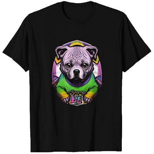 Chihuahua Dog Colorful Japanese T Shirts
