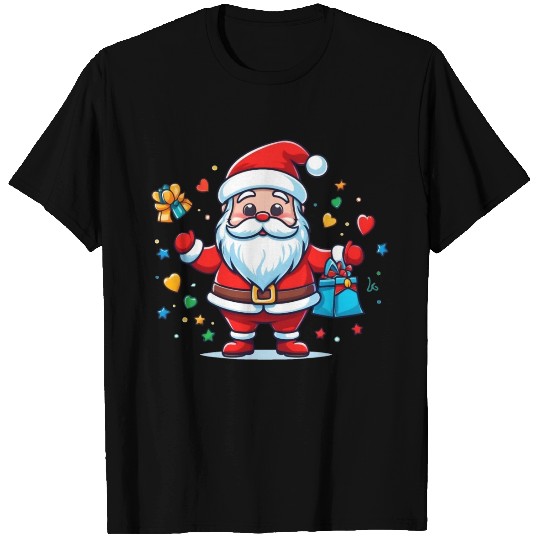 Thumbs up Santa Claus T Shirts