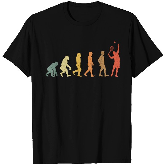 Tennis Evolution vintage retro T Shirts