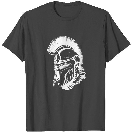 Spartan warrior Sparta head T Shirts