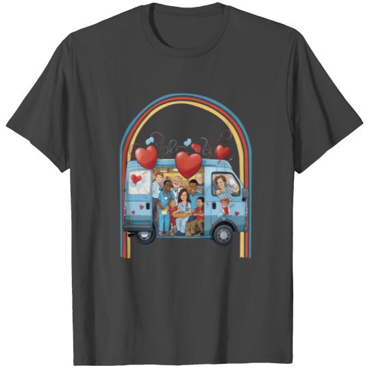 Nurse Valentines Day CHD Awareness Heart Disease T Shirts