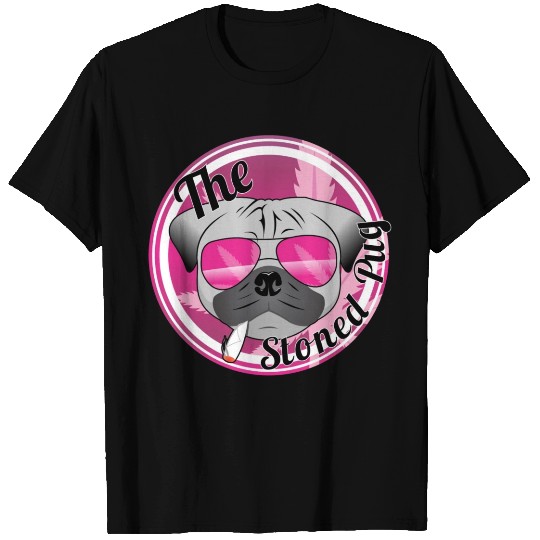 The Stoned Pug T Shirts