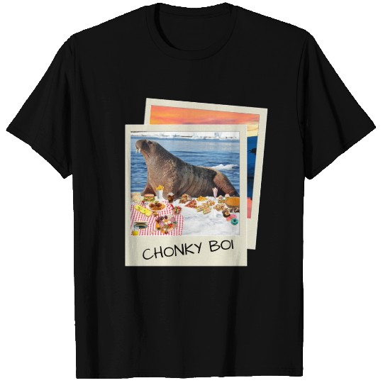 Chonky Boi Walrus T Shirts